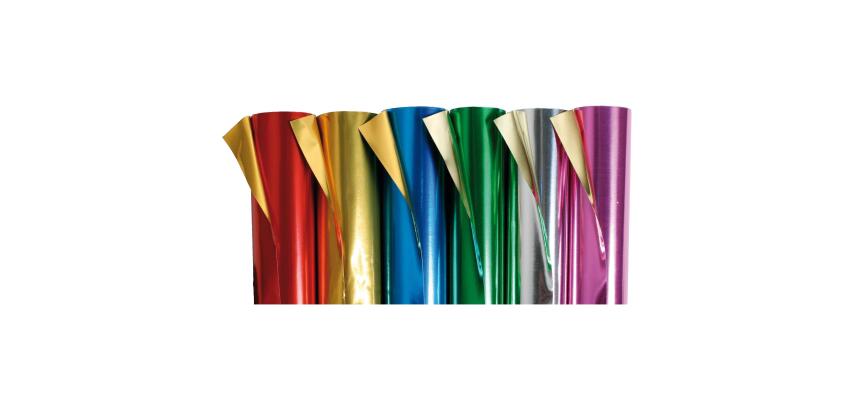 Clairefontaine Aluminium double side paper 0,80x0,50cm 50 rolls in display