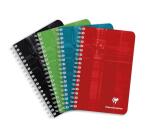 "Clairefontaine Wirebound Small Notebook Seyes Ruling, 110x170" - Assortment