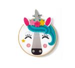 Pix Gallery, Tambourin Licorne - Blanc