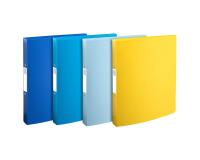 Classeur 2 anneaux 30mm polypropylène recyclé BeeBlue - A4 Maxi - Couleurs assorties