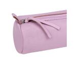 CUIR TEINTÉ Trousse Ø5,5x22 cm Lilas