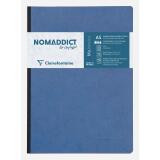 Carnet brochure Age Bag A5 192 pages petits carreaux - Bleu