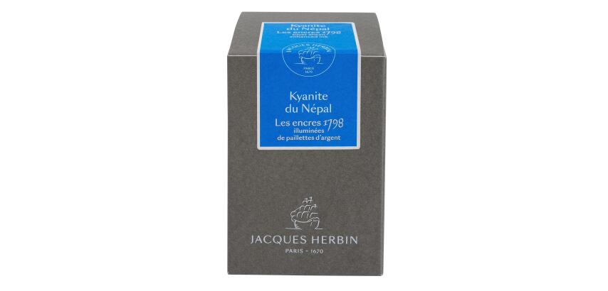 Encre 1798 à paillettes argentées - Kyanite du Népal