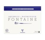 Fontaine bloc collé 4 côtés 25F 42x56cm 300g grain demi-satiné