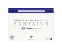 Fontaine bloc collé 4 côtés 25F 42x56cm 300g grain demi-satiné