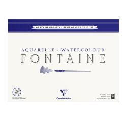 Fontaine bloc collé 4 côtés 25F 42x56cm 300g grain demi-satiné