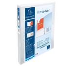 Classeur PP personnalisable Kreacover - 4 anneaux en D 20mm - A4 maxi - Blanc