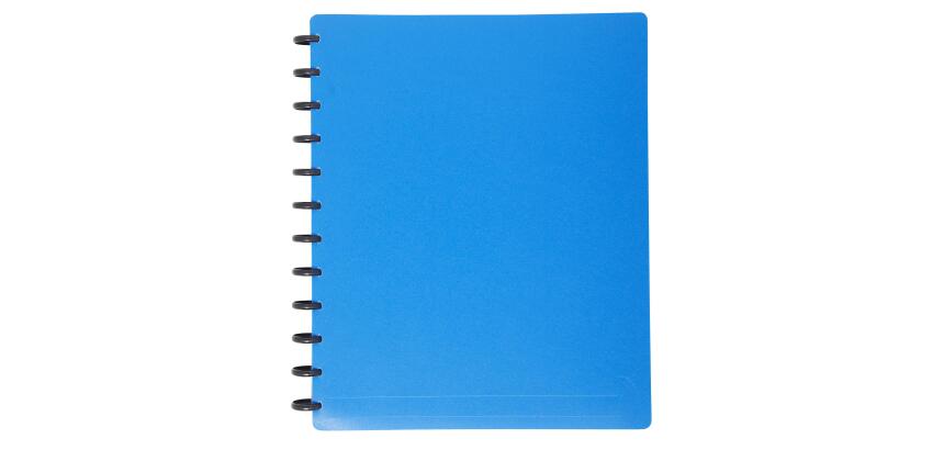 Protège-documents détachable en polypropylène semi rigide Opaque 60 vues - A4 - Couleurs assorties