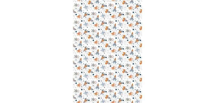 864 - Pochette 20 feuilles Décopatch Texture - Blanc