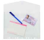 Fundas en forma de sobre con taladros A4 2/100e Polipopileno reciclado - Incoloro