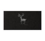 Flying Spirit, Skizzenheft 10,5x21 cm, Fadenbindung, 50 Blatt 90g - Schwarz