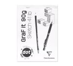 Graft It Sketch Pad Dot Sky Blue A5