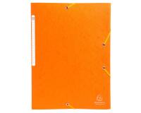 Chemises à élastiques carte lustrée 3 rabats monobloc