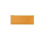 Trousse stylo en cuir, grand modèle - Ambre