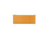 Trousse stylo en cuir, grand modèle - Ambre