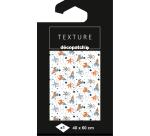 Texture Décopatch 864 - 1 sheet 40x60cm - White