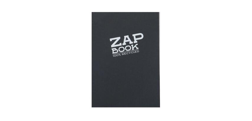 Zap book Sketch pad 160bl 80g A5 - Zwart