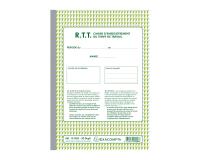 Manifold R.T.T Enregistrement du temps de travail 50 feuillets dupli autocopiants