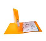 Classeur 2 anneaux 30mm IDERAMA PP polypropylène 7/10e - A4 maxi - Couleurs assorties