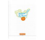 Clairefontaine Polypro Stapled Poetry Album, R°séyèsV°plain, Ligne 8000, A4, 48 Sheets, 90g - Colourless
