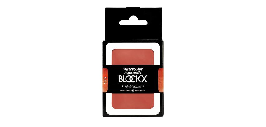 Aquarellfarbe, Englischrot - Großer Napf 18ml - Englischrot