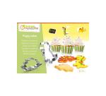Boîte créative, Happy Cakes, Recettes et accessoires, Dinosaures - Vert