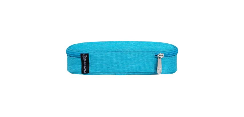 Pencil case rec polyester Plumier ass co - Assorted colours