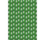 20 Décopatch sheets réf. 721 - Green