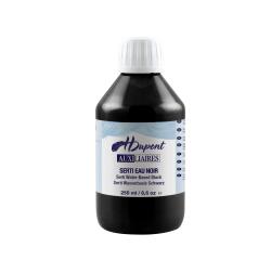 Gutta/Serti auf Wasserbasis, 250ml, Schwarz - Schwarz