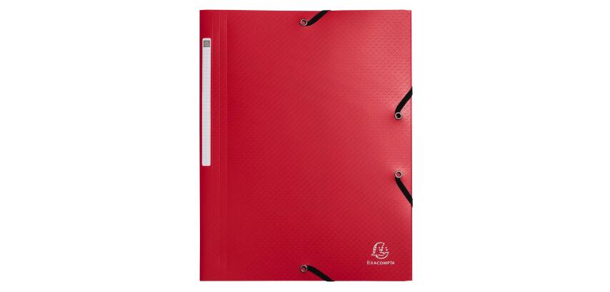 Exacompta Opak Recycled Elasticated 3 Flap Folder A4