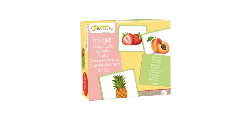 Imagier, Fruits - Multicolore