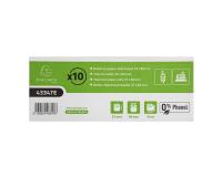 Bobines terminaux bancaires caisses Exacompta 43347E - l 57 mm x L 44 m, Ø 60 mm - 1 pli(s) - paquet de 10