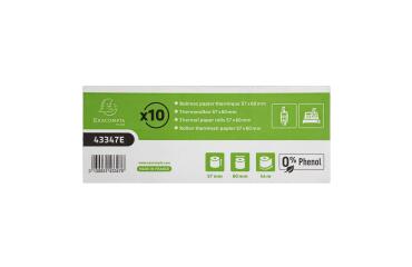 Papel térmico Exacompta 57 x Ø 60 x 12 mm x 44m 55 g 43347E 1 copia SBPA