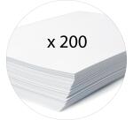 Boite de classement Exabox Dos 25mm Carte lustrée - A4