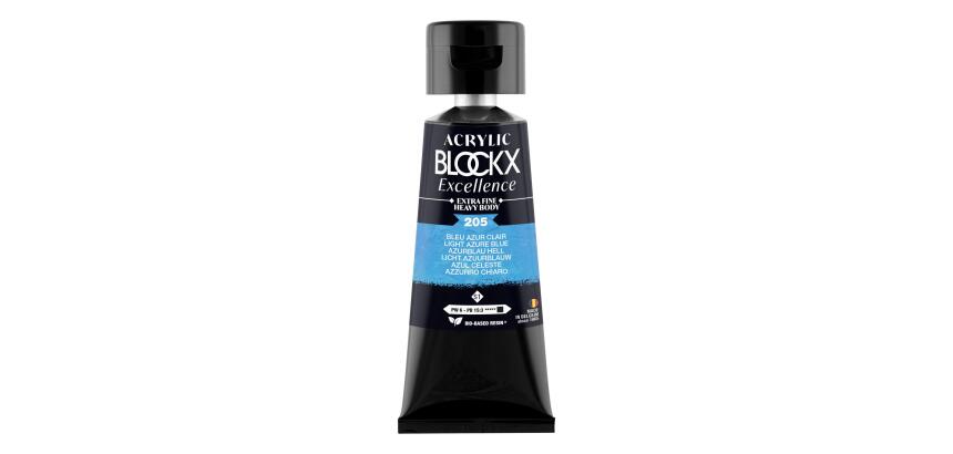 Peinture acrylique extra-fine fine tube 75ml - Bleu azur clair