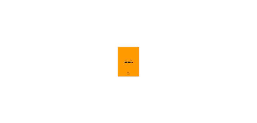 Memo pad No. 13, 115 x 160 mm, lined, orange