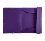 3 Flap Folders with Elastic Straps Opaque Polypropylene Eco A4