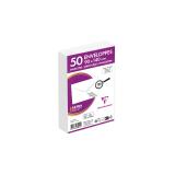 Paquet de 50 Enveloppes de Visite Blanches 90x140mm - Gommée - 120g/m2 - Blanc