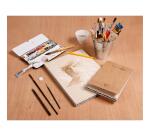 Paint'ON assorted glued pad frayed edges 13.9x21.5cm 50S 250g - Assortment