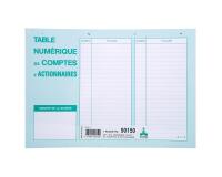 Pochette 297X210 Ensemble compte d'actionnaires 50 feuillets - Autre