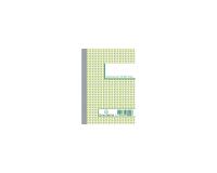Exacompta - Squared Manifolds - Under Film - 50 numbered carbonless sheets in 2 copies (1 Original+1 Copy) - 148x105mm