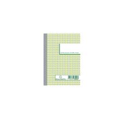Exacompta - Squared Manifolds - Under Film - 50 numbered carbonless sheets in 2 copies (1 Original+1 Copy) - 148x105mm