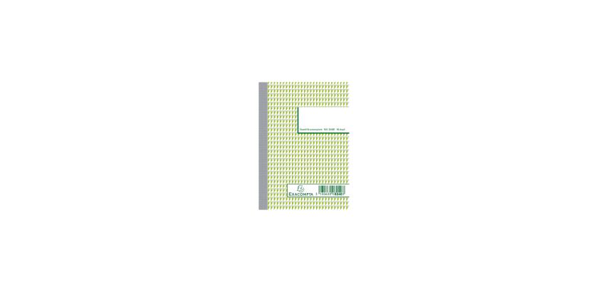 Exacompta - Squared Manifolds - Under Film - 50 numbered carbonless sheets in 2 copies (1 Original+1 Copy) - 148x105mm