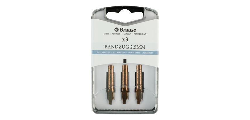Brause 'Bandzug 0.5mm' Calligraphy Nibs (Box of 3)