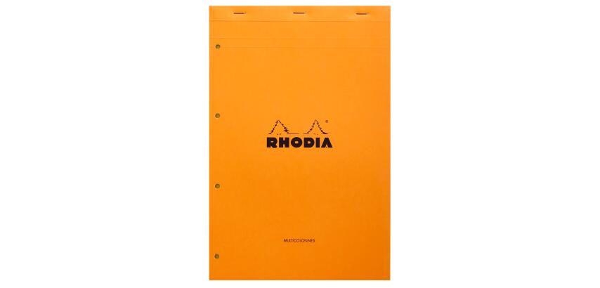 Stapled Audit Pad, 210 x 318 mm, 80 sheets, orange