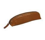 Flying Spirit trousse en cuir Triangulaire 18x4x4cm - Cognac