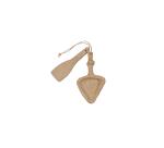 Poêlon et spatule à raclette 1x5x10/1x2,5x8cm - Kraft