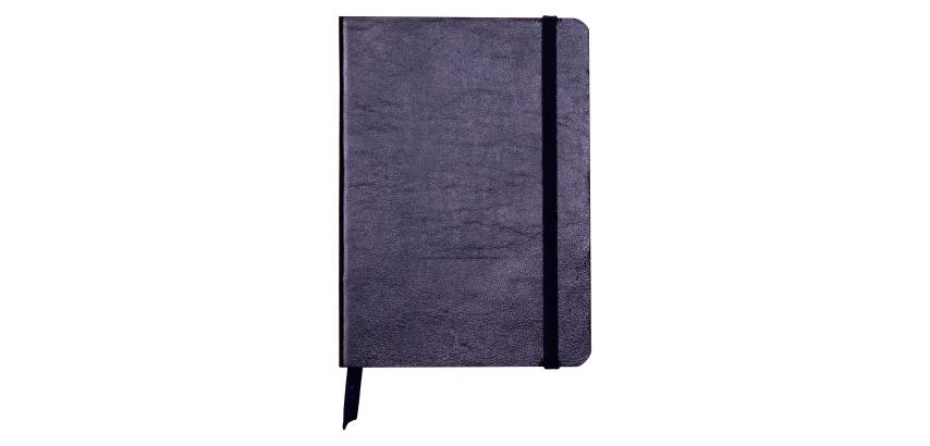 CUIRISÉ Carnet souple A6, 144 pages unies - Pétrole