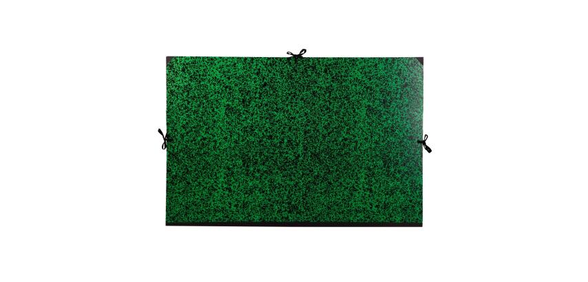 Carton à dessin Annonay 3 cordons 78x118cm - Vert