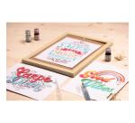 Kreativset Lettering, 20,5x1,5x30cm
